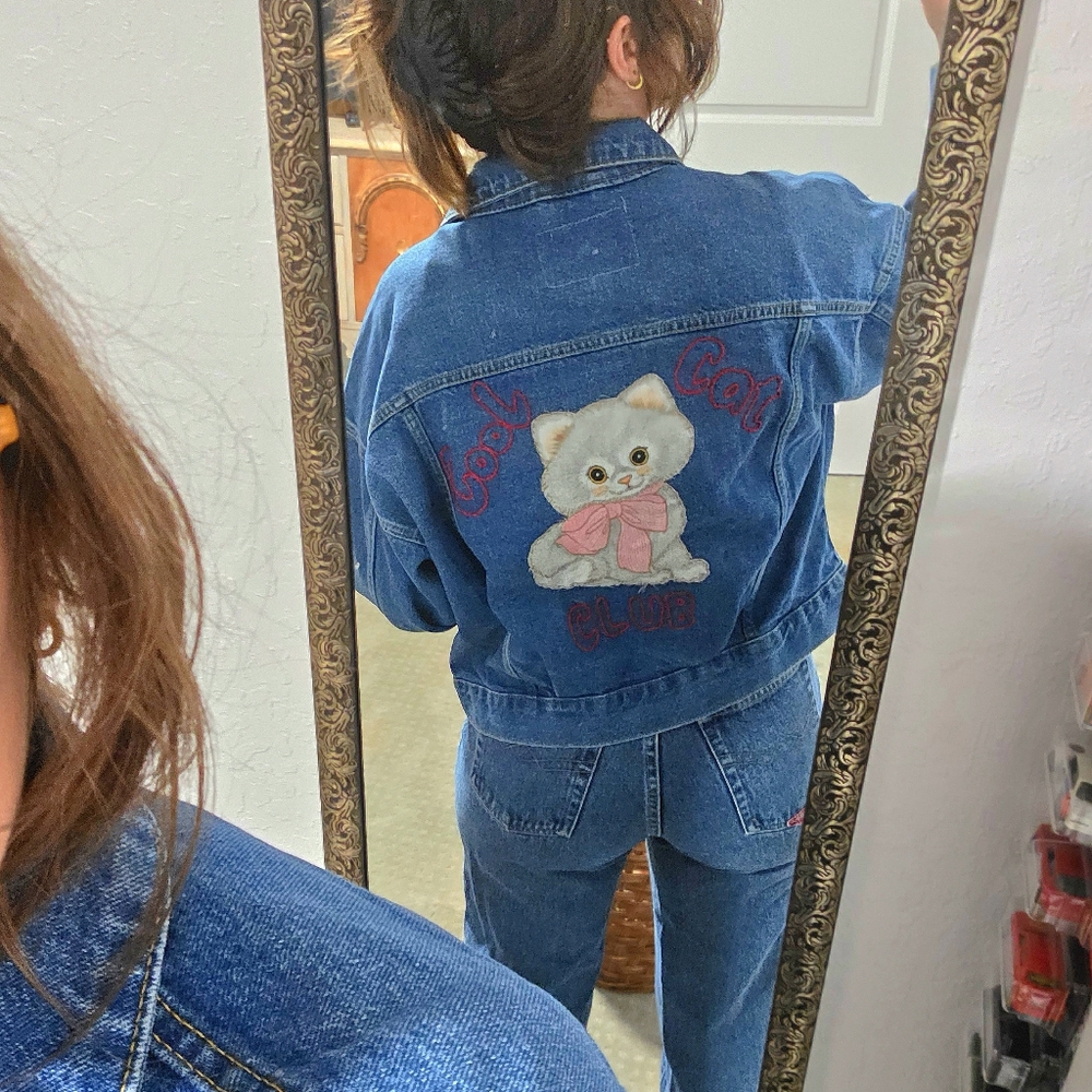 H&M 90's Blue Denim Jacket